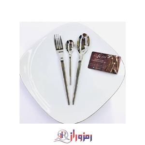 سرویس قاشق و چنگال  30 نفره 161 پارچه اس جی دهنه اروپایی