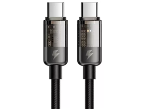 کابل سوپر فست شارژ و انتقال داده تایپ سی به تایپ سی 100 وات 1.2 متری مک دودو Macdodo CA-284 Type-C to Type-C Cable