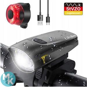 چراغ جلوی دوچرخه و اسکوتر شارژی lifebee مدل LF-13 