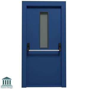 در ضد حریق شیشه خور کد 1124