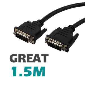 کابل DVI to DVI گریت 1.5 متری