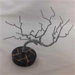 دکوری مفتولی مجسمه درخت سیمی مینیاتوری شیک