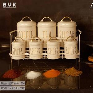 پاسماوری 7 پارچه 815792 کرم طلایی ماژور بی وی کی