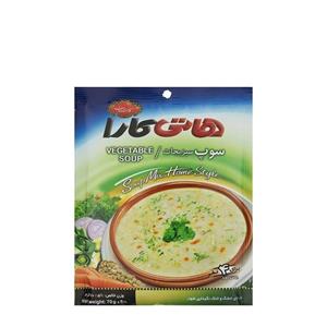 سوپ نیمه آماده سبزیجات هاتی کارا مقدار 70 گرم Hoti Kara Vegetable Soup 70 gr