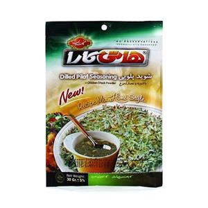 کاری پلویی با ادویه عصاره مرغ هاتی کارا مقدار 30 گرم Hoti Kara Curried Pilaf Seasoning With Chicken Stock Powder 30gr 