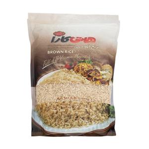 برنج قهوه ای هاتی کارا مقدار 900 گرم Hoti Kara Brown Rice 4.5 Kg