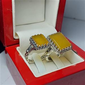 انگشتر شرف الشمس ست طرح رهبری ❤️ شرف شمس زنانه و مردانه