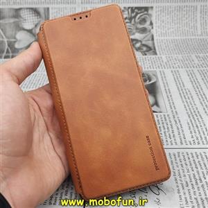 کیف گوشی موبایل Galaxy S20 FE سامسونگ کلاسوری اورجینال دادوو Dadoo مدل SPORT 2023 قهوه ای روشن کد 255