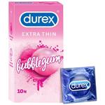 کاندوم دورکس اکسترا تین آدامس بادکنکی Bubblegum بسته 10 عددی