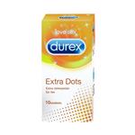 کاندوم دورکس مدل اکسترا داتز Extra Dots بسته 10 عددی