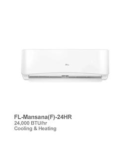کولر گازی اسپلیت دیواری 24000 دور ثابت تک الکتریک مدل FL-MANSANA(F)-24HR