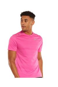 تیشرت آستین کوتاه مردانه صورتی نایک