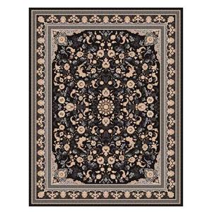 فرش ماشینی مه ترنج طرح نیلی  سایز 1*1