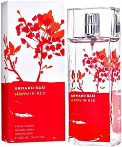 عطر و ادکلن زنانه آرماند باسی هپی این رد ادوتویلت ARMAND BASI HAPPY IN RED EDT FOR WOMEN