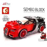 لگو ماشین بوگاتی تکنیکالی سمبوبلاک SEMBO BLOCK 607013