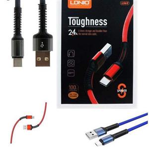 کابل شارژ میکرو یو اس بی الدینیو با  3 ماهه