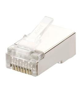 کانکتور Rj45 Cat6 STP کی نت پلاس مدل K-N203 بسته 100 عددی