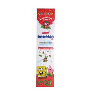 خمیردندان کودومو با اسانس توت فرنگی  مدل STRAWBERRY FLAVOR خمیردندان کودومو با اسانس توت فرنگی مدل STRAWBERRY FLAVOR