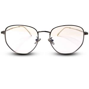 عینک طبی مدل جدید نقره ای برند فندی b141 
