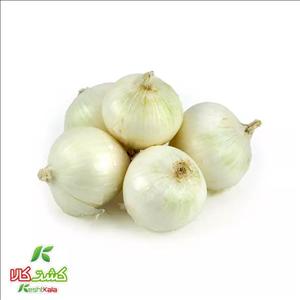 پیاز سفید ریز کشت کالا کیسه ای 3 کیلوگرمی