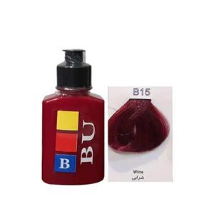 رنگ مو فانتزی ژله ای شرابی بیو B15 حجم 100 میل