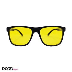 عینک دید در شب پلاریزه با فریم مربعی و رنگ مشکی مات Deselz مدل 18171