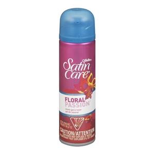   ژل اصلاح زنانه ژیلت سری Satin Care FLORAL PASSION حجم 200 میلی لیتر