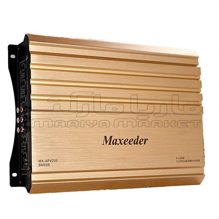 قیمت و خرید آمپلی فایر 4 کانال مکسیدر مدل maxeeder BM508