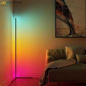 آباژور زمینی هوشمند گیمینگ RGBIC Smart Corner Floor LED Lamp