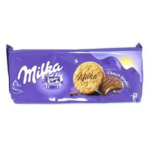 بیسکوییت غلات با روکش شکلات میلکا(شوکو گرین) – milka