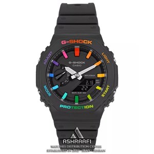 ساعت جی شاک G-Shock GA-2100 Rainbow