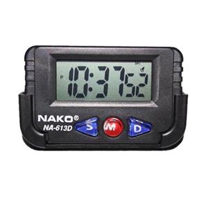ساعت دیجیتال خودرو ناکو NAKO کرنومتر دار NA-613D