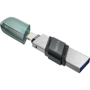 فلش مموری سندیسک SanDisk 128GB SDIX90N-128G-GN6NE iXpand 2-in-1 Flash Drive Flip 