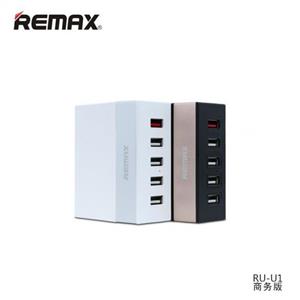 شارژر دیواری  ریمکس مدل RU-U1 Remax RU-U1 5Port USB Wall Charger