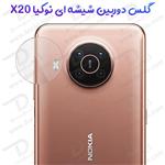 گلس لنز شیشه‌ ای دوربین Nokia X20