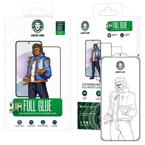 گلس شفاف گرین لاین 9H Full Glue سامسونگ S23/S22