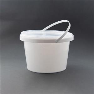 سطل ماکروویوی گرد 1750 cc پولادپویش 110 عددی