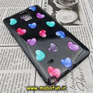 قاب گوشی Galaxy Note 4 سامسونگ فانتزی طرح قلب رنگی کد 50