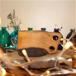 کوکسا لیوان  چوبی مدل خاله ریزه دست ساخته از چوب درخت گردو
