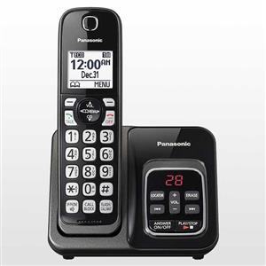 تلفن بی سیم پاناسونیک مدل  KX-TGD530M - رنگ: مشکی Panasonic Digital Cordless Phone   KX-TGD530