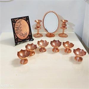 هفت سین مسی و آیینه، شمعدان و دعای تحویل سال