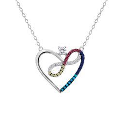 گردنبند نقره زنانه اقلیمه مدل GN576