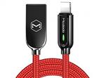 کابل تبدیل USB به لایتنینگ مک دودو مدل Smart Series Auto Power Off Lightning Cable 1/2m