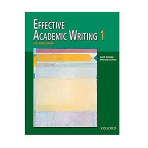 کتاب Effective Academic Writing 1