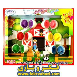 بازی آموزشی گلدونه مدل تخم مرغ های فکری