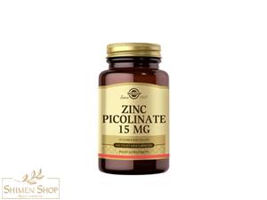 کپسول زینک پیکولینات سولگار 15 میلی گرم
