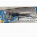 مجموعه 9عددی آچار آلن ستاره HEX KEY مدل JJH8001