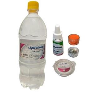 چسب ساخت ژل بازی دانشمند کوچک مدل CG-1000 همراه با بوراکس و رنگ کد OY