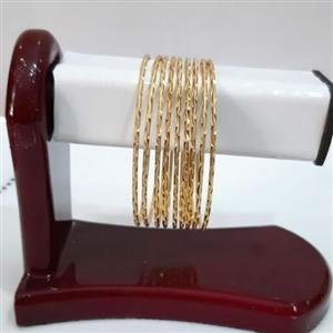 النگو طلا روس  درجه 1 رنگ ثابت پک6 تایی  سایز 2و3