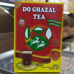 چای دو غزال شیر نشان اصلی 500گرمی ساده